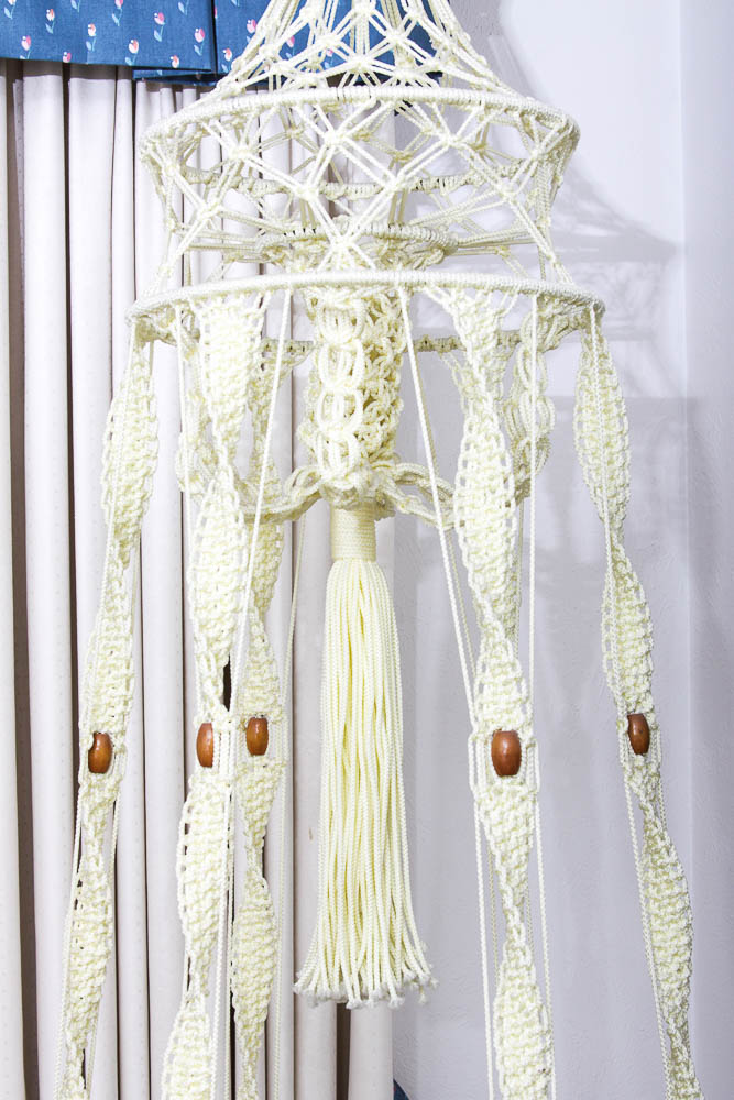 Hanging Macrame Shelf