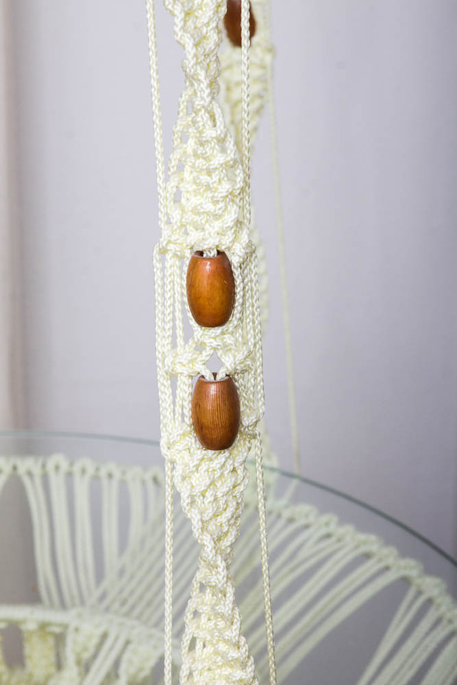 Hanging Macrame Shelf