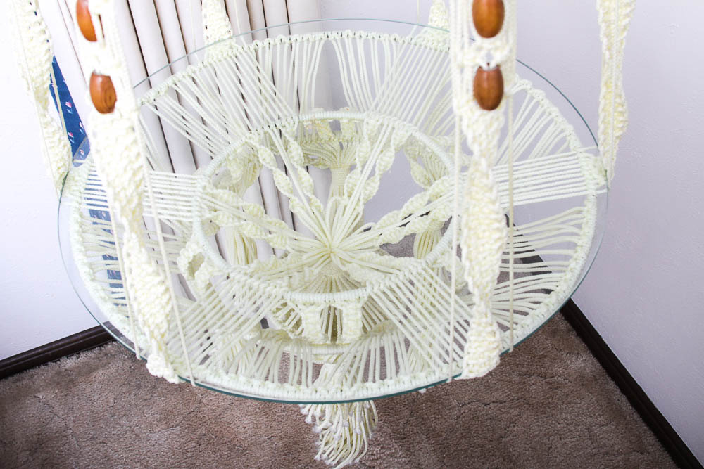 Hanging Macrame Shelf