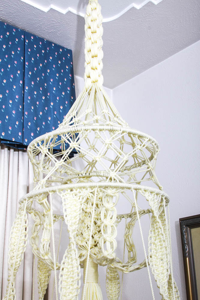 Hanging Macrame Shelf