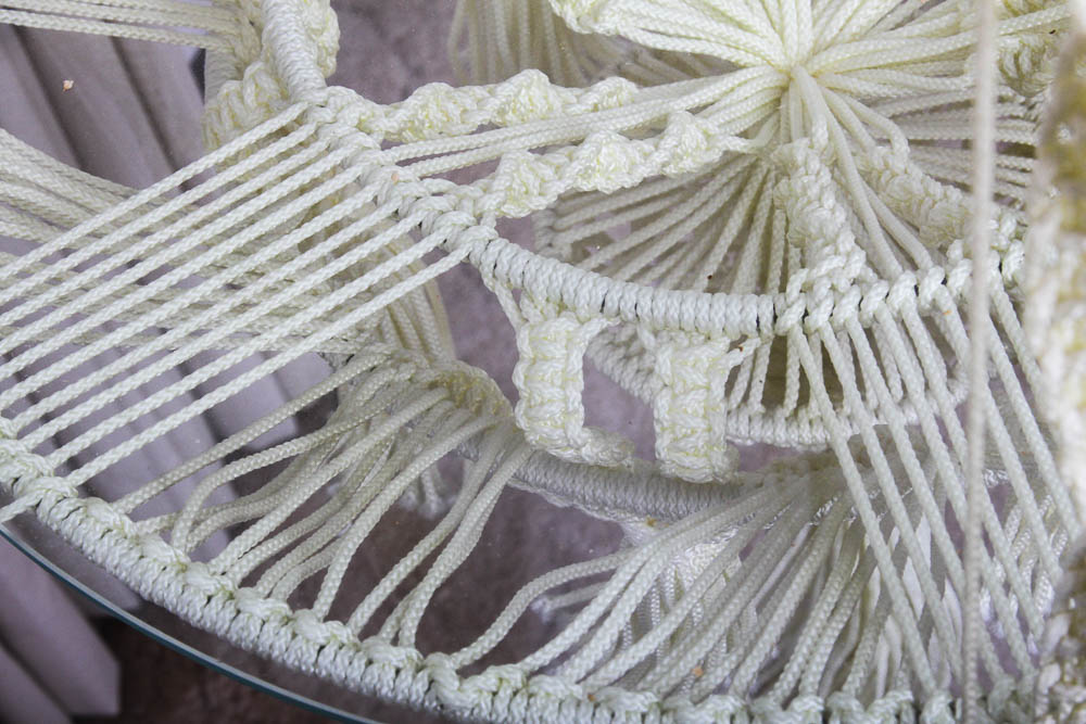 Hanging Macrame Shelf