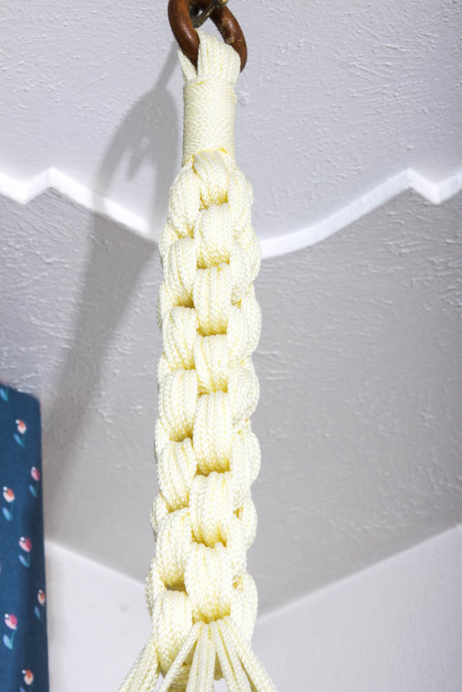 Hanging Macrame Shelf