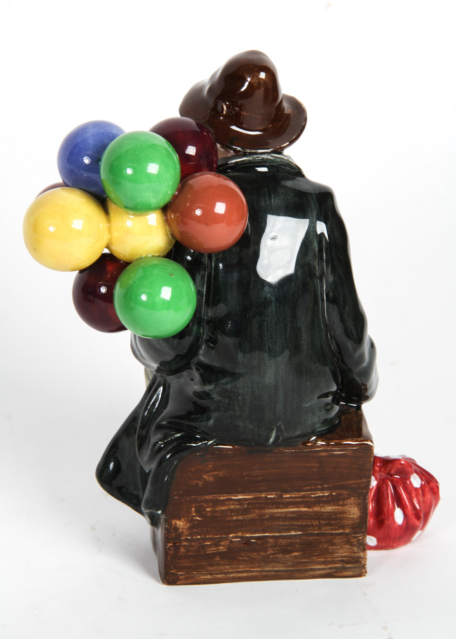 Royal Doulton "The Old Ballon Seller" and "The Balloon Man" Figurines