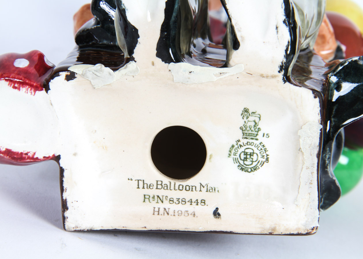 Royal Doulton "The Old Ballon Seller" and "The Balloon Man" Figurines