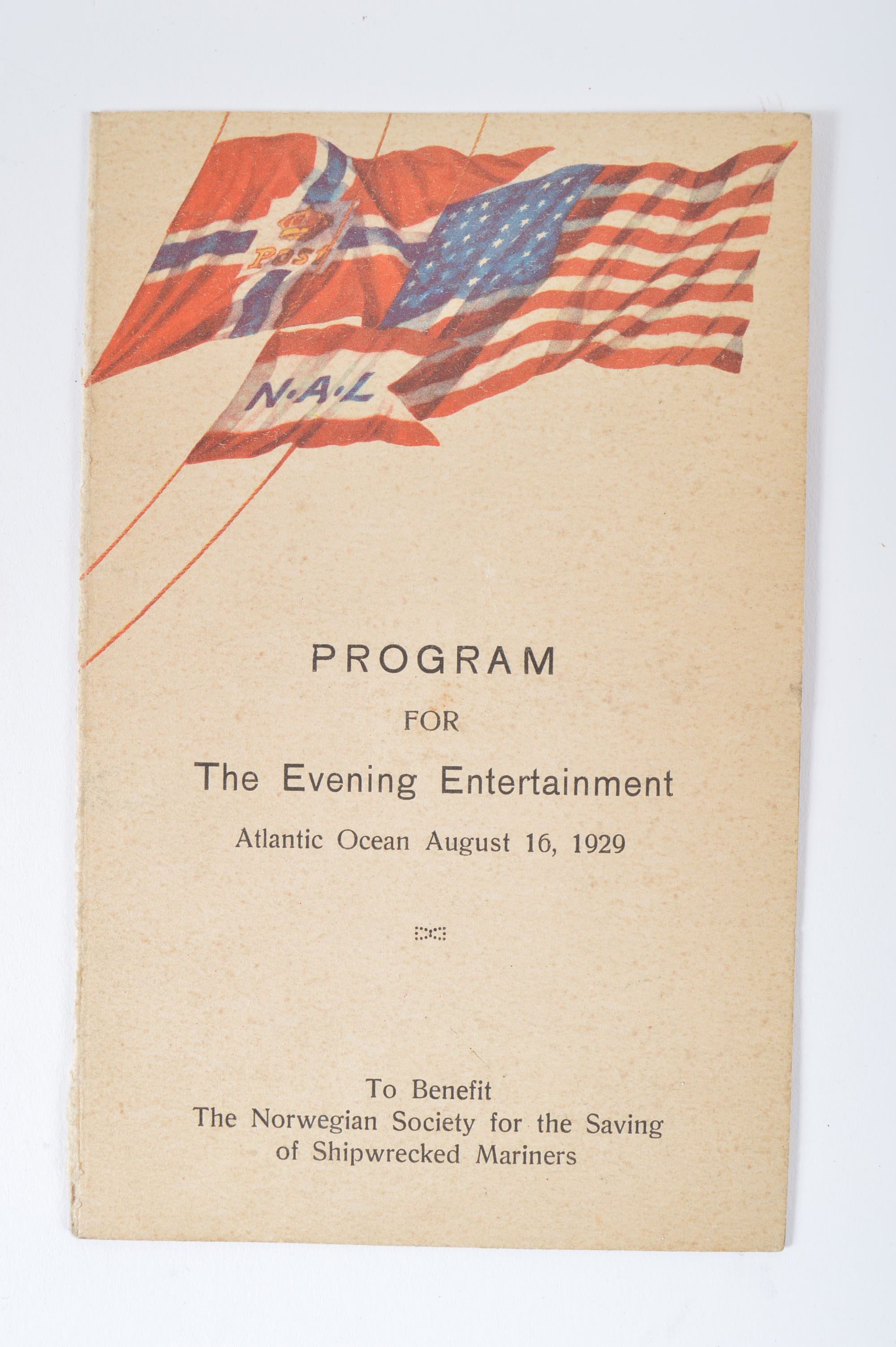 1929 Passenger List of the S.S. Bergensjord