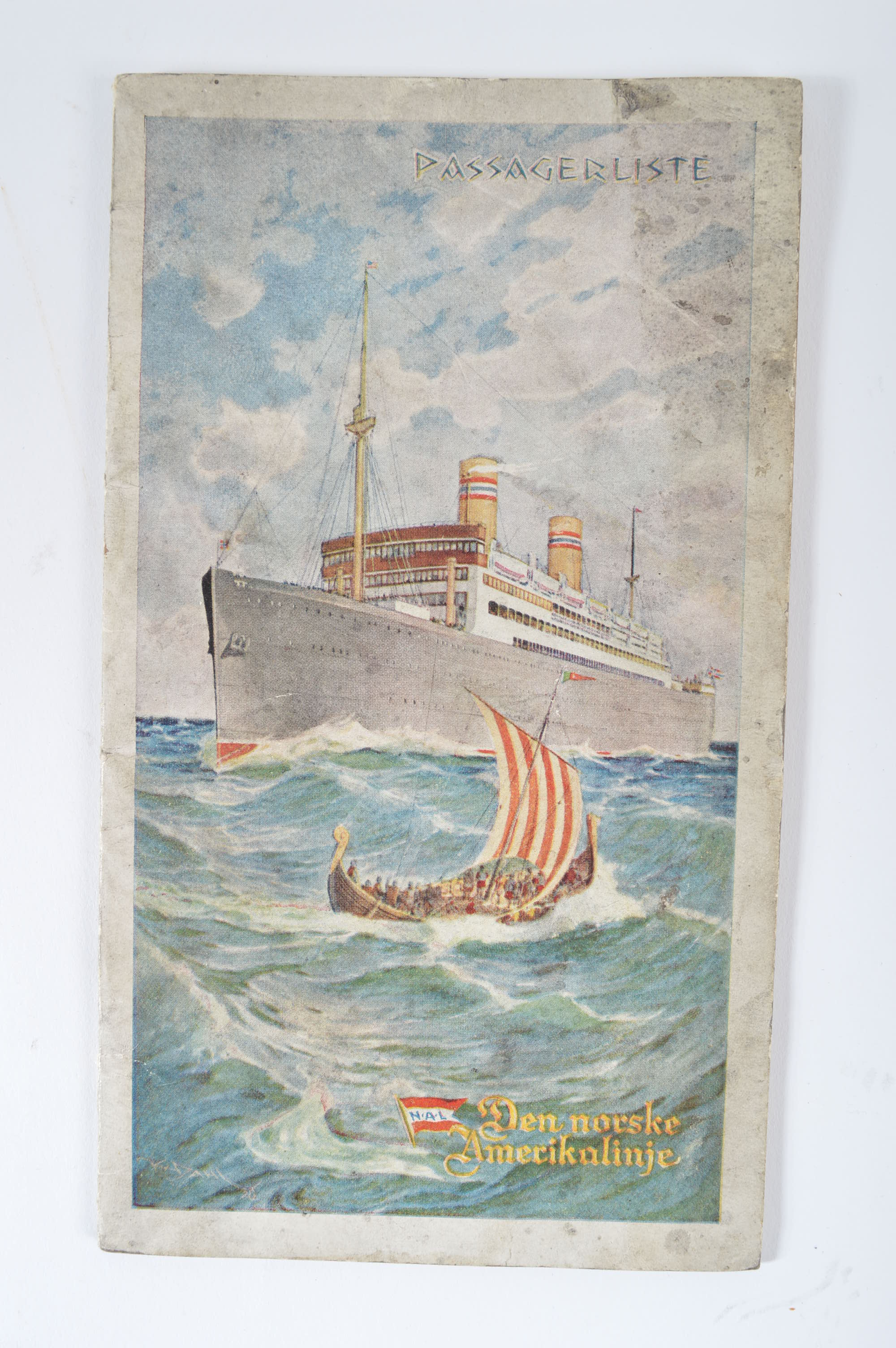 1929 Passenger List of the S.S. Bergensjord