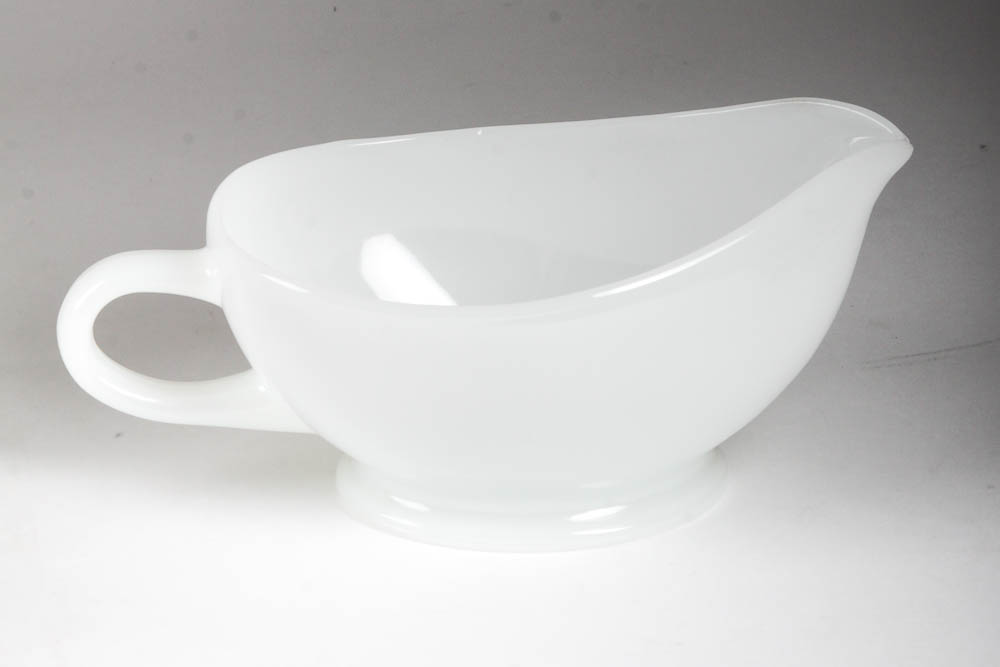 White Glass Fire-King Bakeware
