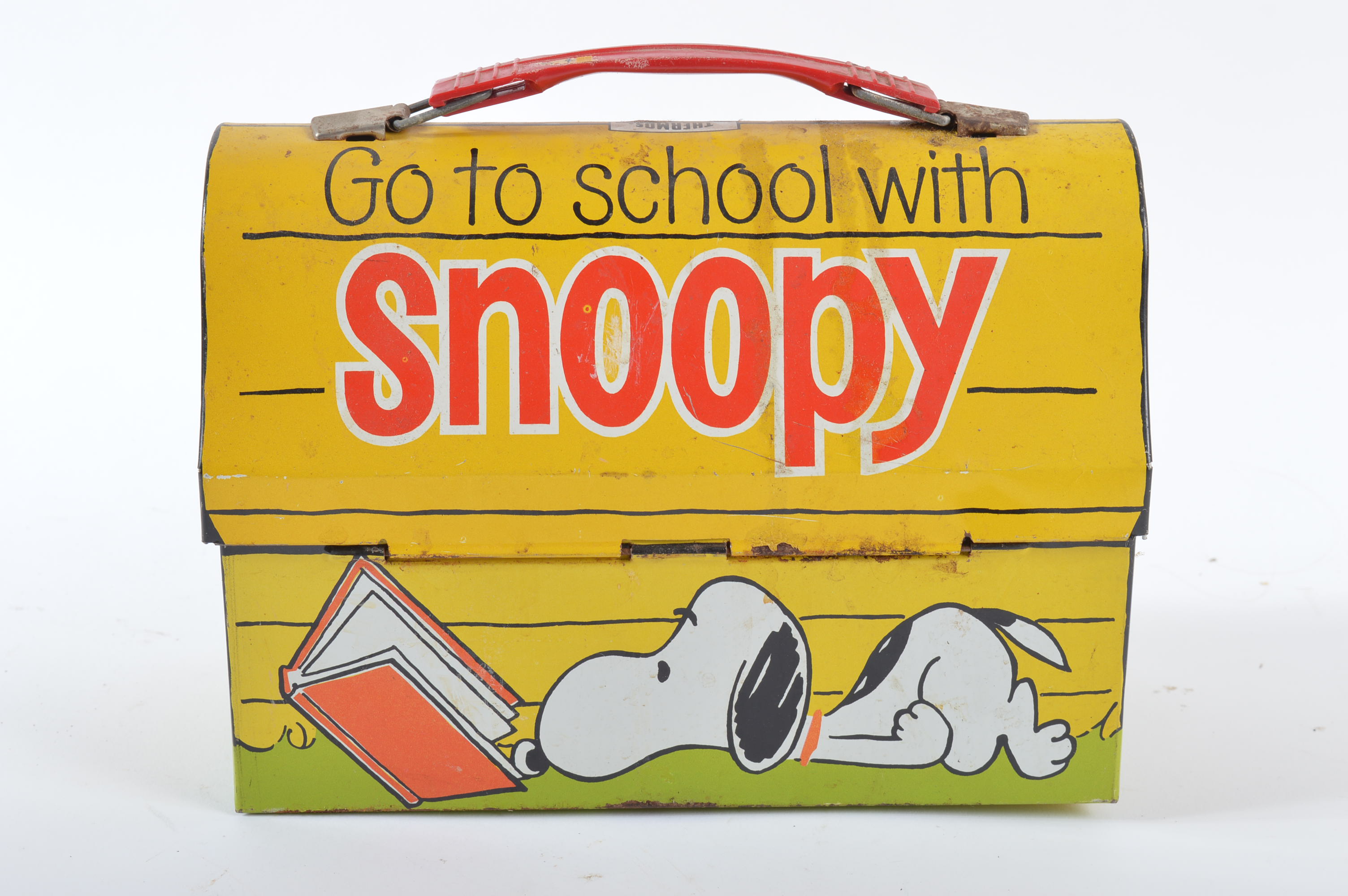Vintage 1968 Snoopy Domed Lunch Pail