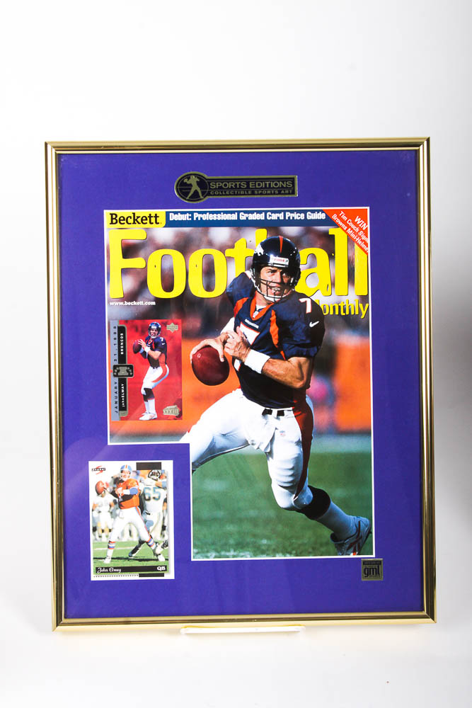 Denver Broncos Football Memorabia Collection