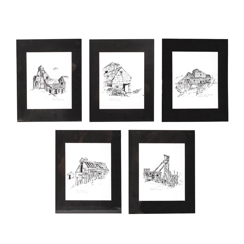 Jean Dreyer Colorado Mines Sketches