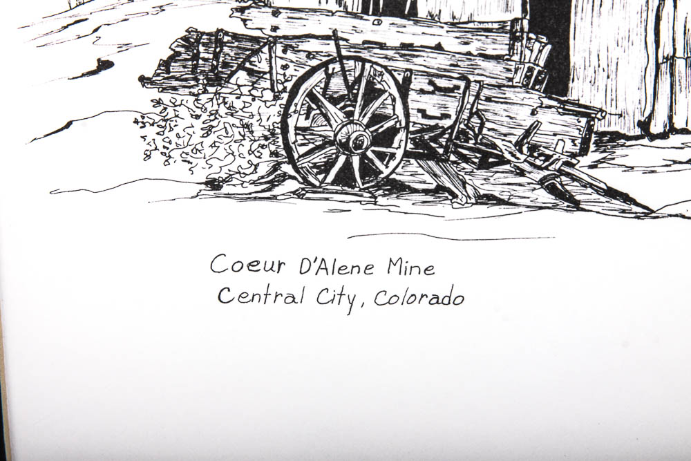 Jean Dreyer Colorado Mines Sketches