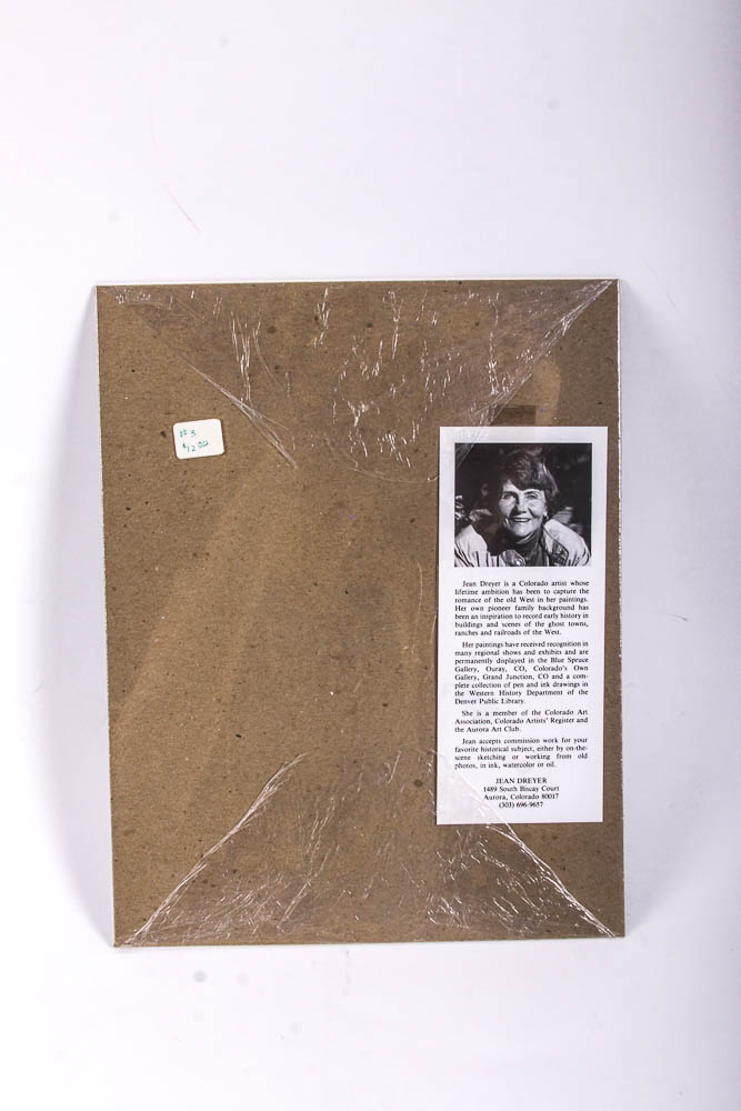 Jean Dreyer Colorado Mines Sketches