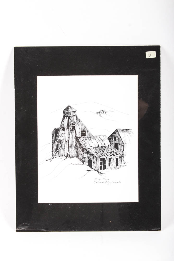 Jean Dreyer Colorado Mines Sketches