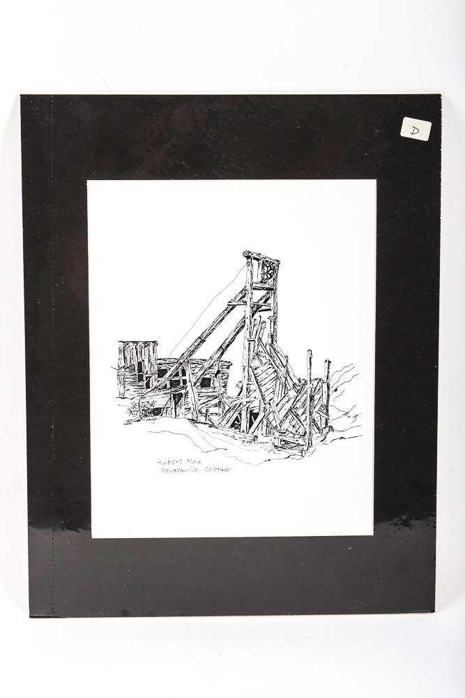 Jean Dreyer Colorado Mines Sketches