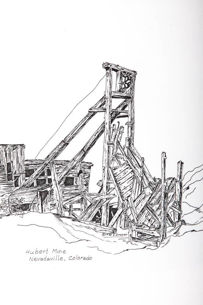 Jean Dreyer Colorado Mines Sketches