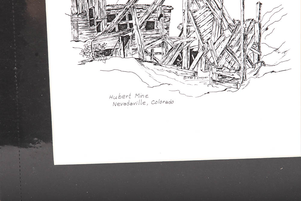 Jean Dreyer Colorado Mines Sketches