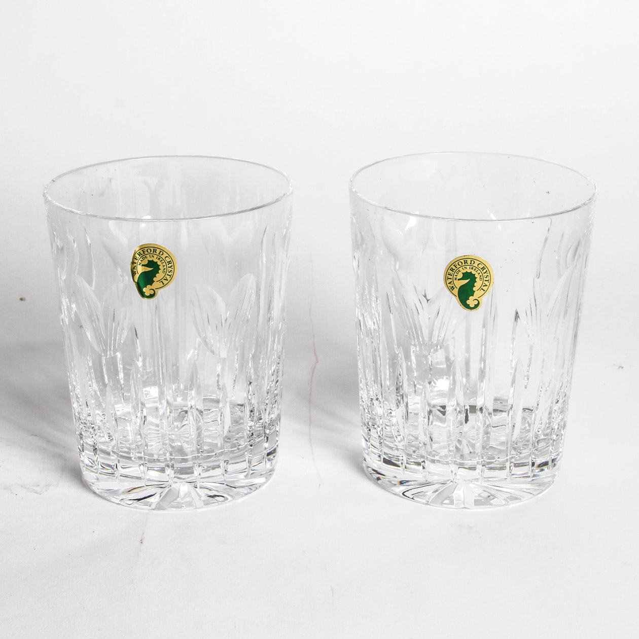 Waterford Crystal Double Old Fashioned Goblets