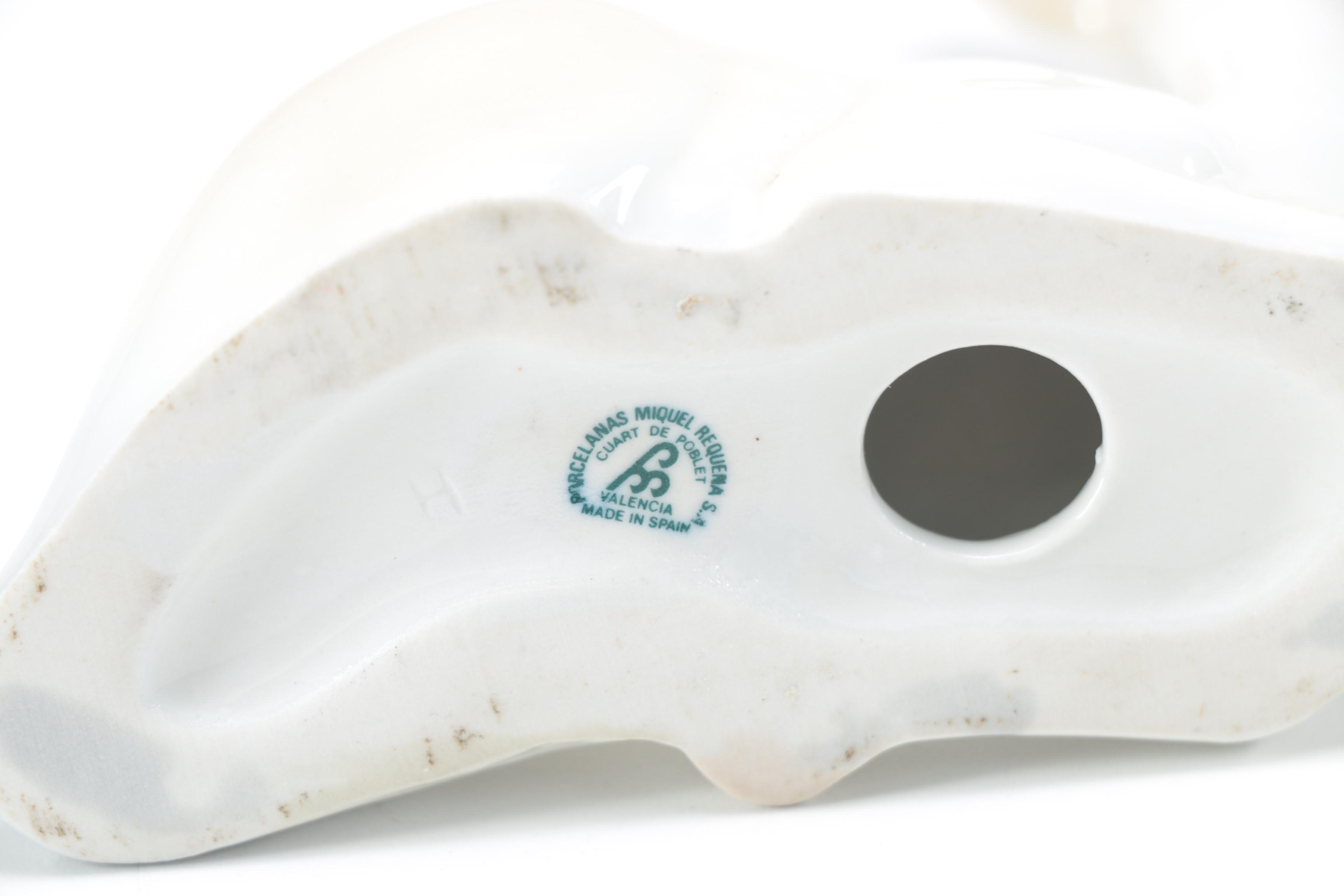 Porcelain Figurines Including Miquel Raquena