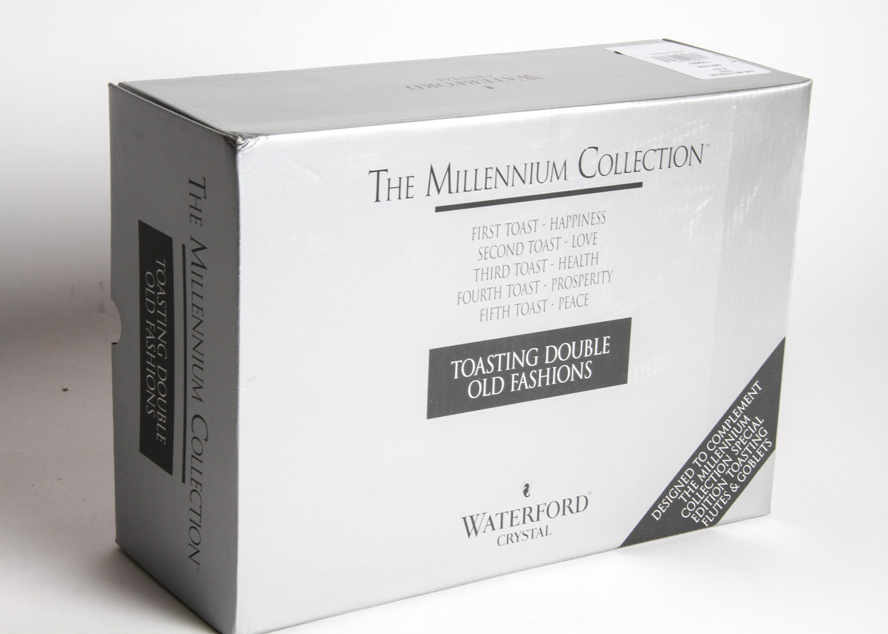 Waterford Crystal Double Old Fashioned Goblets