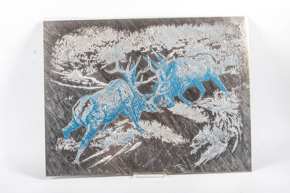 Collection of Metal Plates