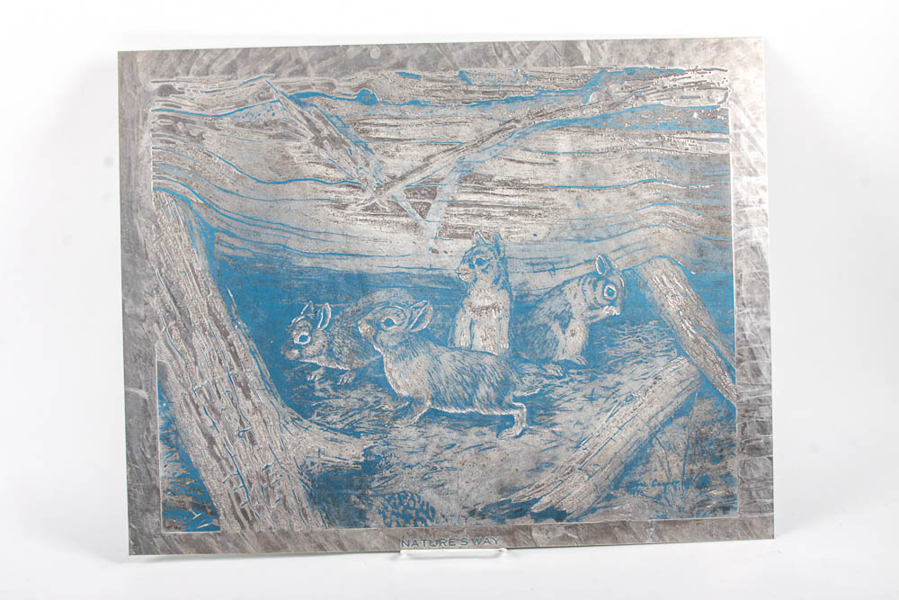 Collection of Metal Plates