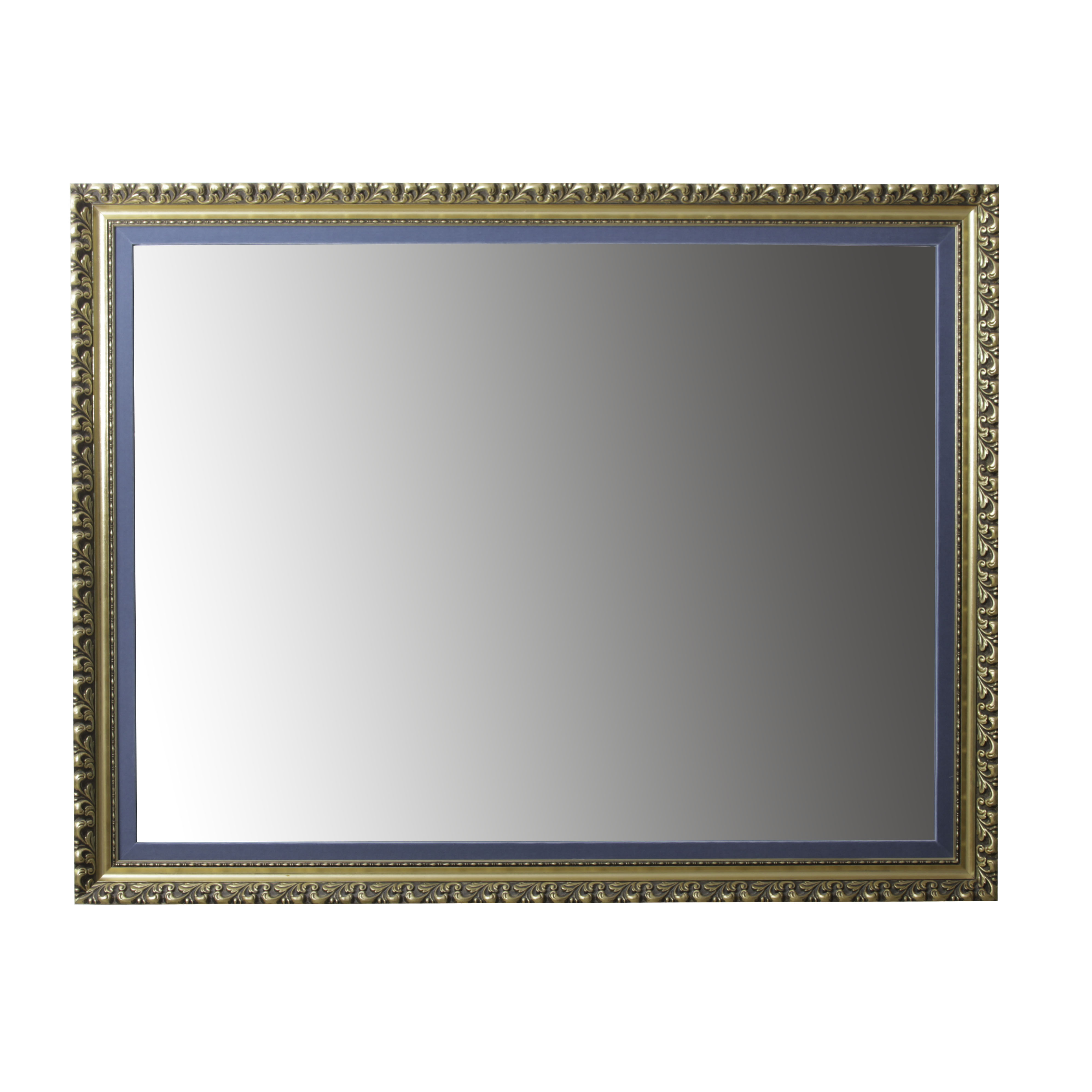 Gold Tone Wall Mirror