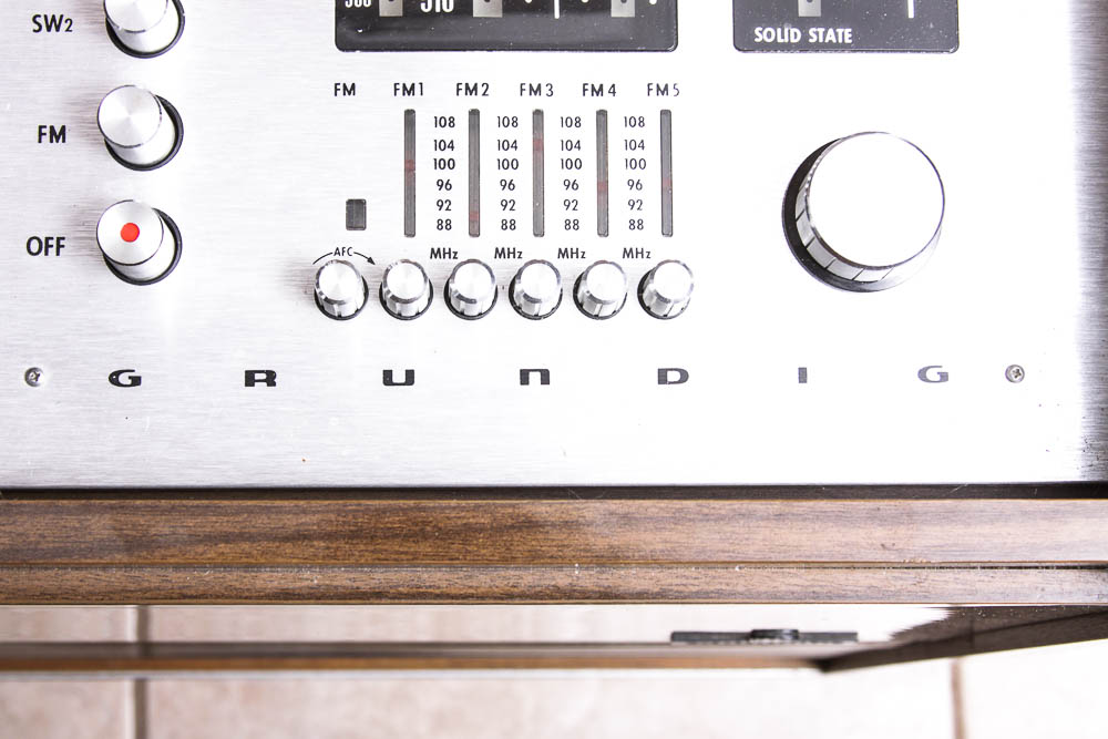 Grundig Mid-Century Stereo Cabinet