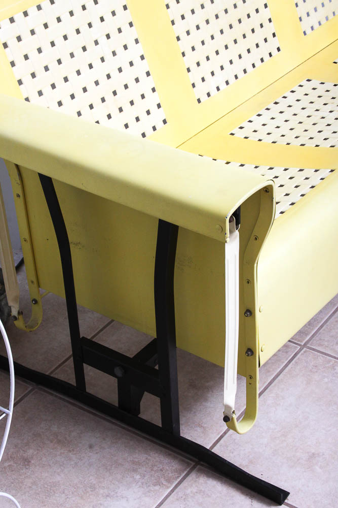 Vintage Patio Glider