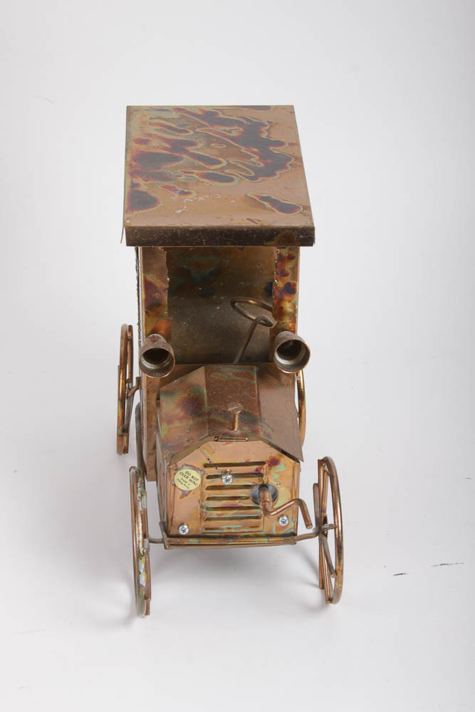Brass Music Boxes and Decor