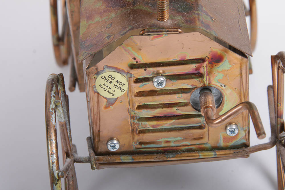 Brass Music Boxes and Decor