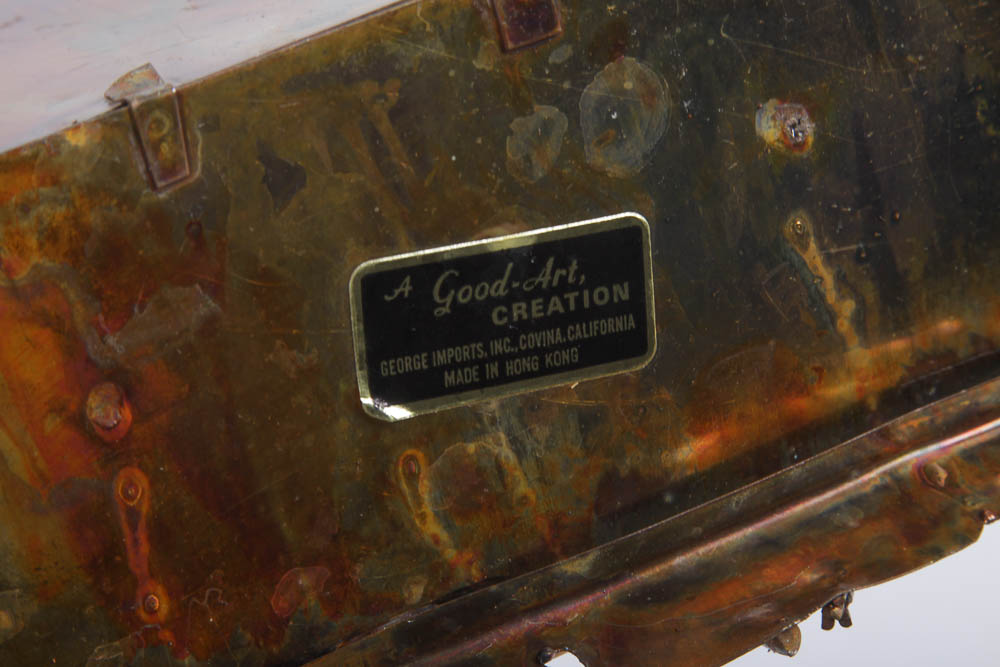 Brass Music Boxes and Decor