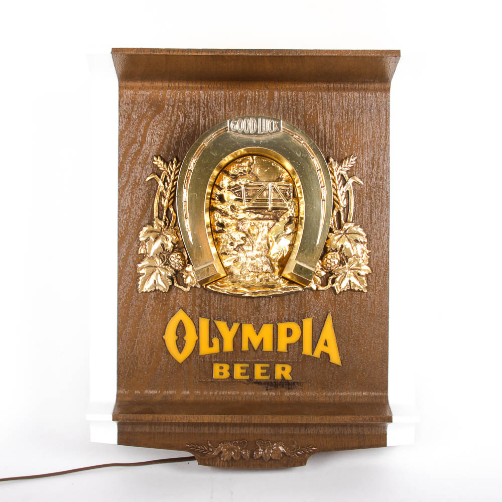 Olympia Beer Sign