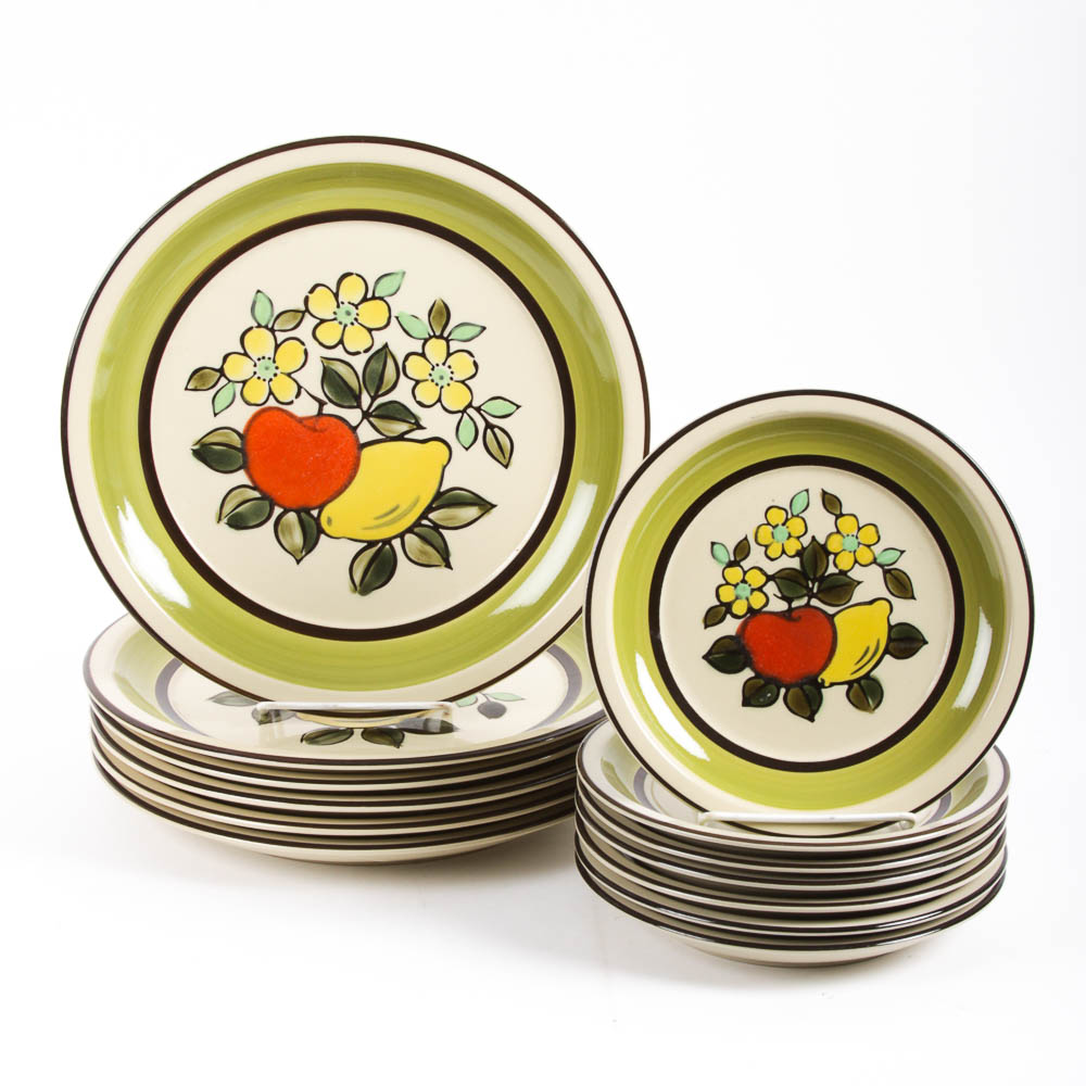 Montgomery Ward Stoneware Plates