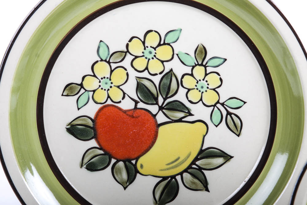 Montgomery Ward Stoneware Plates