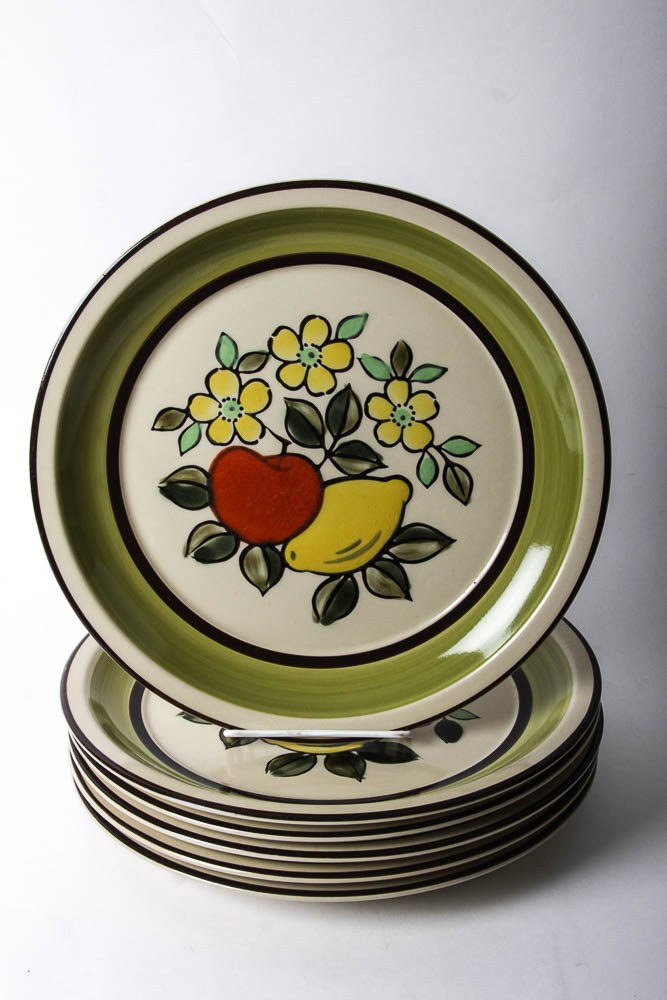 Montgomery Ward Stoneware Plates
