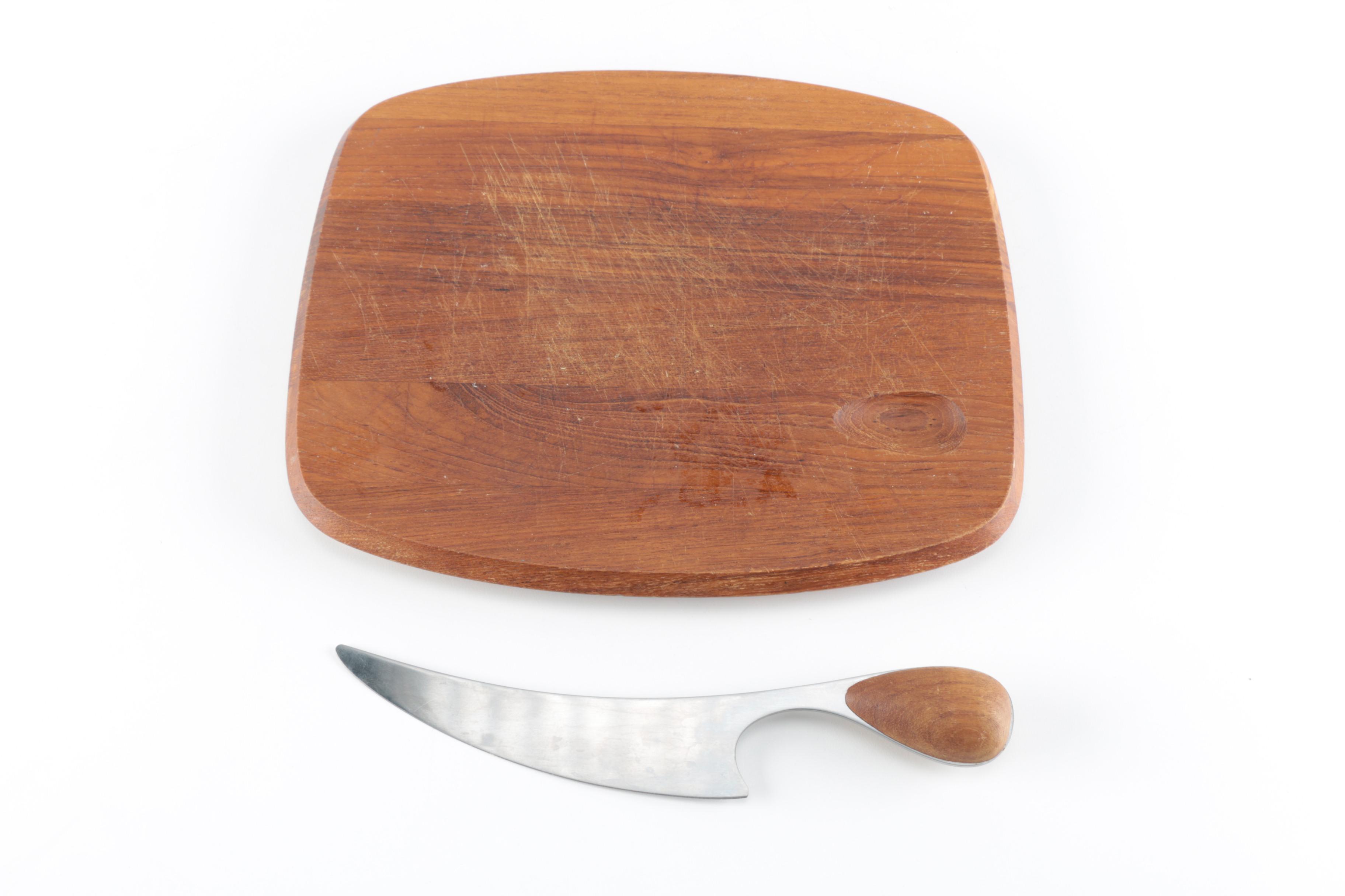 Cheese Board and Knife Sets Featuring Dansk
