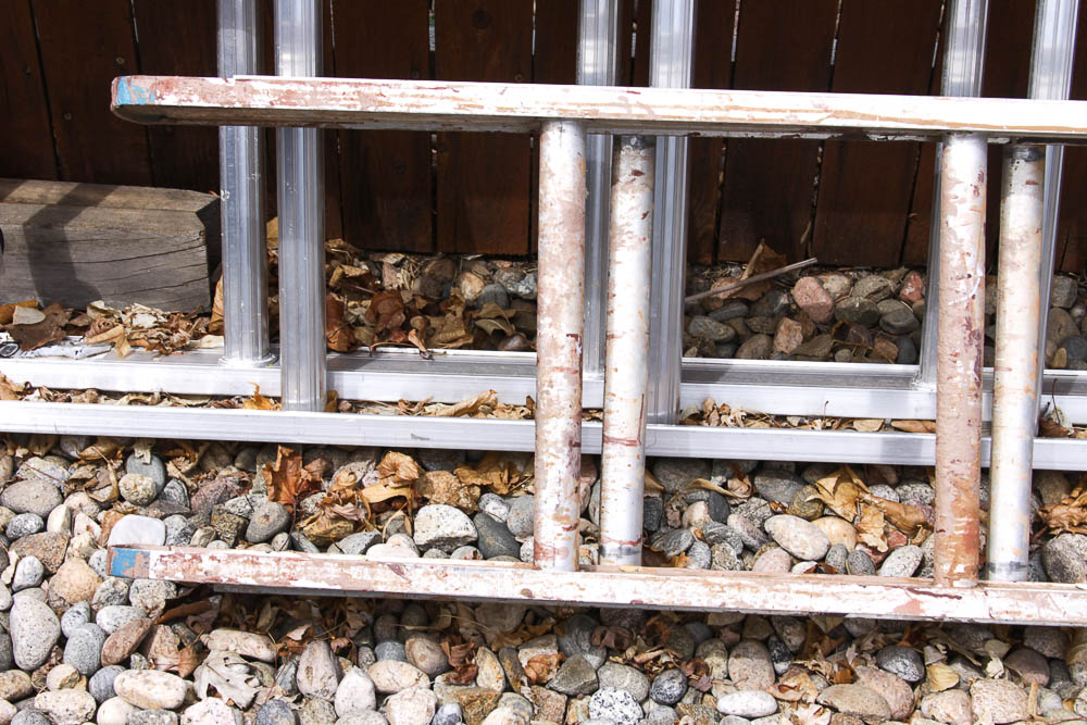 Pair of Aluminum Extension Ladders