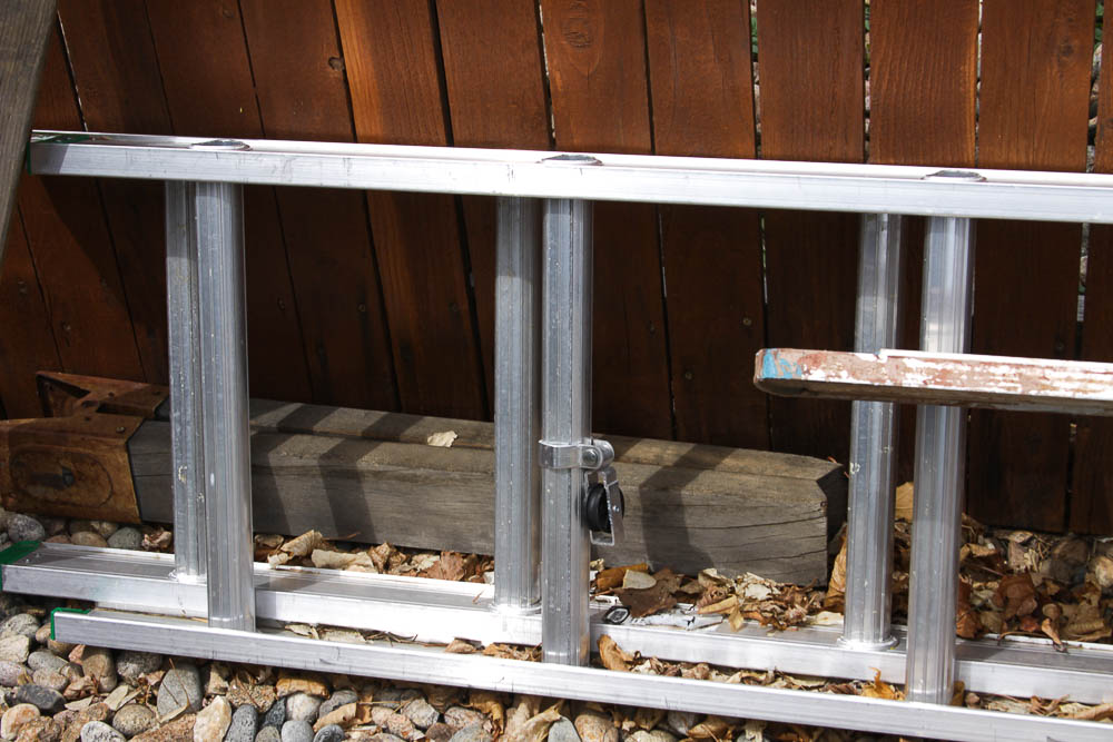 Pair of Aluminum Extension Ladders