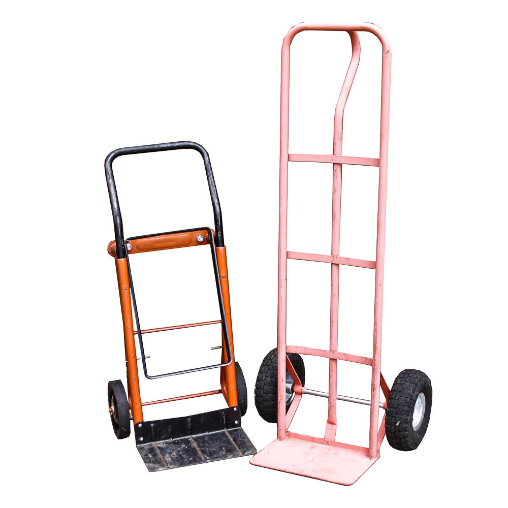 Pair of Steel Hand Trucks