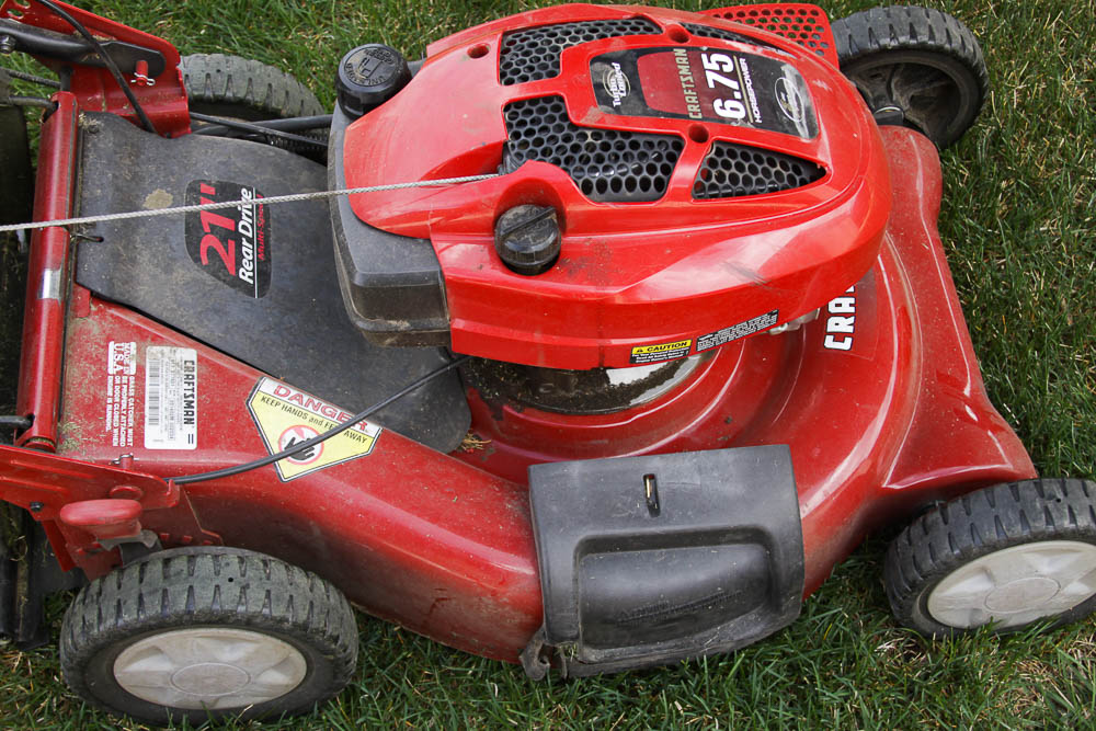 Lawn Mower and Fertilizer Spreader
