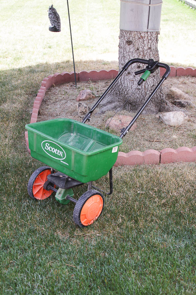 Lawn Mower and Fertilizer Spreader