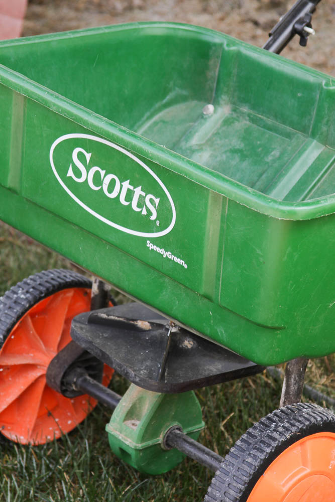 Lawn Mower and Fertilizer Spreader