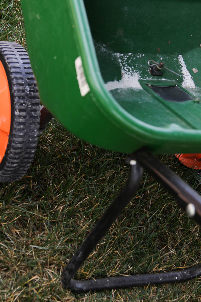 Lawn Mower and Fertilizer Spreader