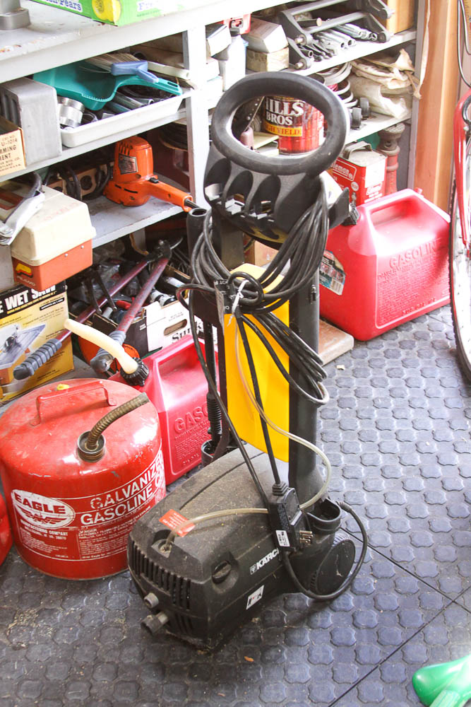 Cultivator and Pressure Washer