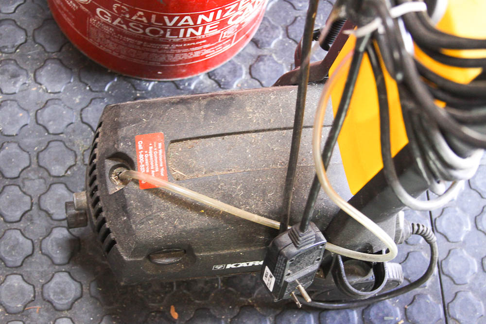 Cultivator and Pressure Washer