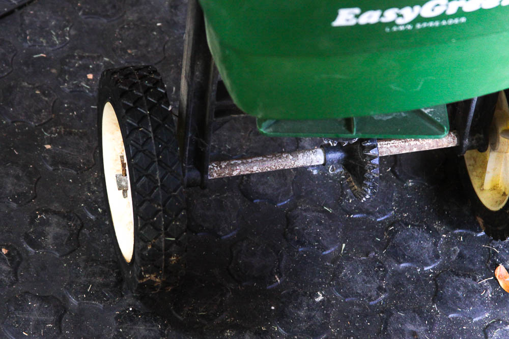 Tiller, Trimmer and Fertilizer Spreader