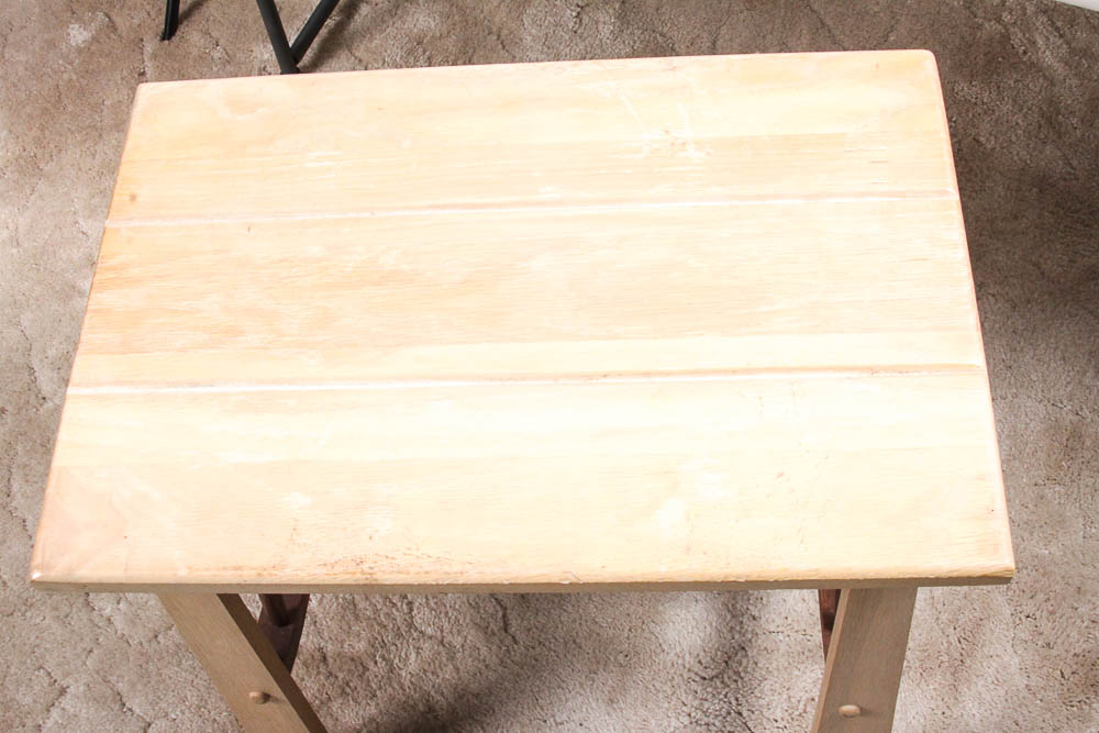 Contemporary Western-Themed Accent Table