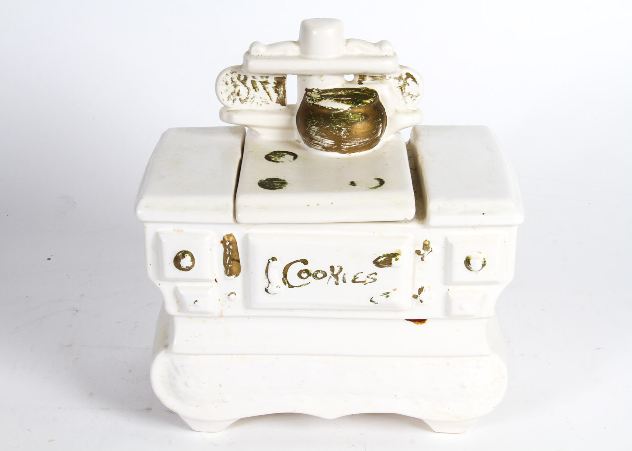 Vintage McCoy Stove Cookie Jar