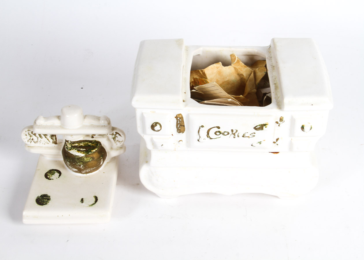 Vintage McCoy Stove Cookie Jar