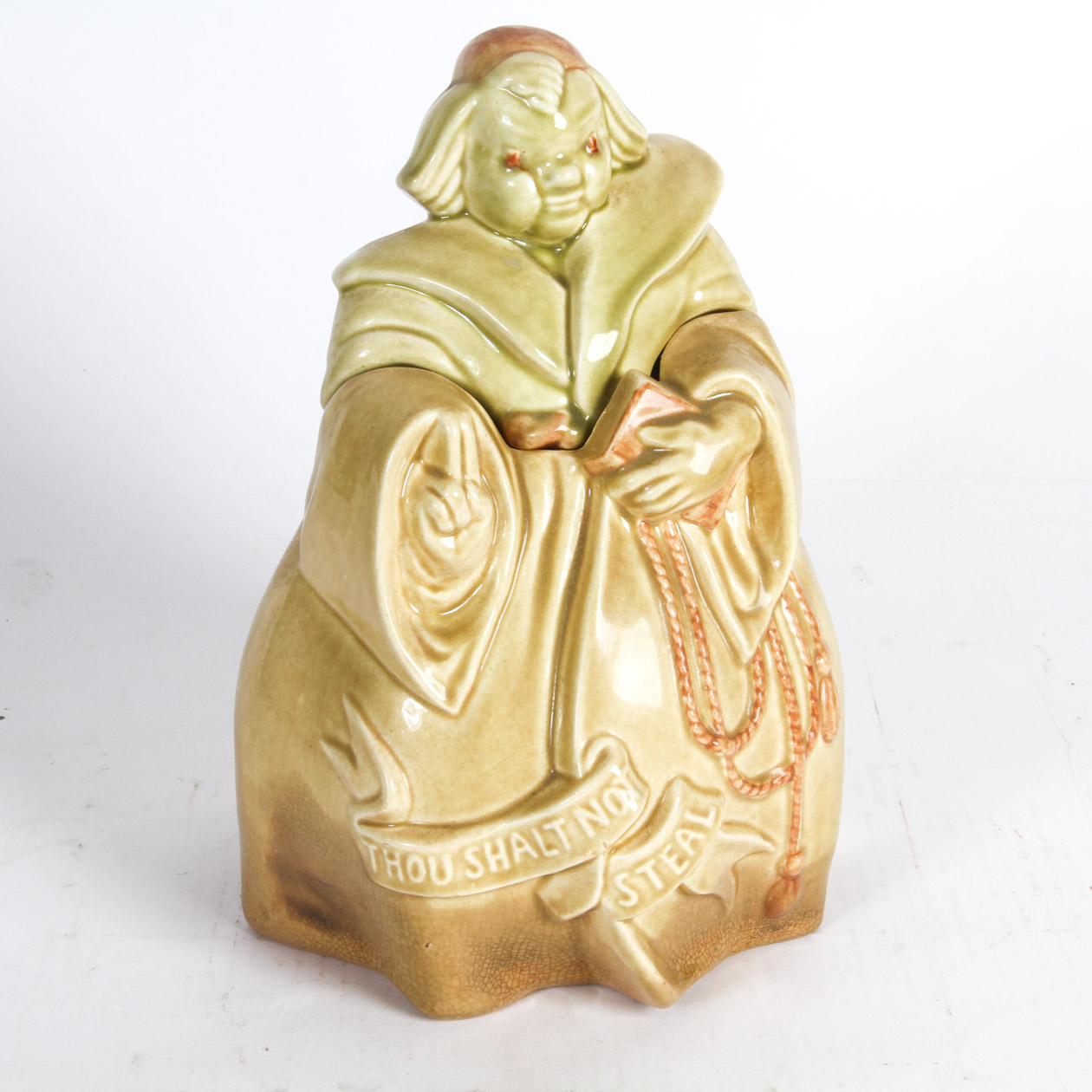 Red Wing "Friar Tuck" Pottery Cookie Jar